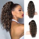 Extensão de rabo de cavalo REECHO Claw Clip 45 cm, sintético encaracolado