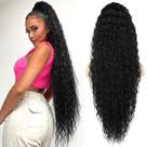 Extensão de rabo de cavalo SEIKEA, cabelo sintético encaracolado de 36 cm de comprimento