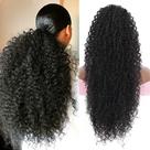 Extensão de rabo de cavalo Youthfee Drawstring Deep Curly 27"