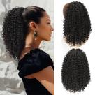 Extensão de rabo de cavalo ZAVIDE Drawstring Curly Hair 130g (2) Extensão de rabo de cavalo ZAVIDE Drawstring Curly Hair 130g (2)