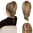 Extensão de rabo de cavalo ZQIAN BEAUTY 30 cm de cabelo sintético encaracolado