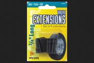 Extensão de válvula de pneu BELL 3/4", pacote com 4 60 PSI, preta Extensão de válvula de pneu BELL 3/4", pacote com 4 60 PSI, preta