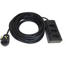 Extensão Elétrica 10/20a 20 Metros 3 Tomadas Cabo Pp 2x1,0mm Extensão Elétrica 10/20a 20 Metros 3 Tomadas Cabo Pp 2x1,0mm