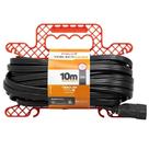 Extensão elétrica 10 metros 1 tomada 3 x 2,5 mm 20A tripolar - Connect Hard (Preto) Extensão elétrica 10 metros 1 tomada 3 x 2,5 mm 20A tripolar - Connect Hard (Preto)