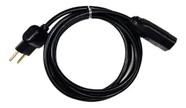 Extensão Elétrica 10a/20a Reforçada 2 m Pp 2x2,5mm Plug Reto