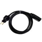 Extensão Elétrica 10a/20a Reforçada 3 m PP 2x1,5mm Plug Reto