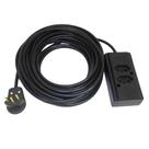 Extensão Elétrica 10a 30 Metros 2 Tomadas Cabo Pp 3x2,5mm