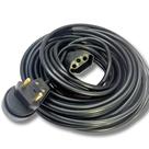 Extensão Elétrica 15 Metros 2x2,5mm Reforçada Cabo pp 10/20A 1T
