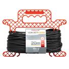 Extensão elétrica 20 metros 1 tomada 2 x 0,75 mm 10A bipolar - Connect Hard (Preto)