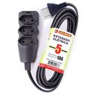 Extensao eletrica 2p 3t 10a bivolt 5m megatron