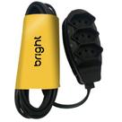 Extensão Elétrica 3 Metros 3 Pinos 2P+T Bivolt Preta Bright Extensão Elétrica 3 Metros 3 Pinos 2P+T Bivolt Preta Bright