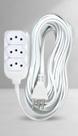 Extensão Elétrica 5m Bivolt 2P+T 3 Tomadas Extensão Elétrica 5m Bivolt 2P+T 3 Tomadas