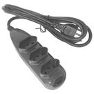 Extensão elétrica bivolt 3 tomadas 10A 5 metros Extensão elétrica bivolt 3 tomadas 10A 5 metros