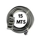 Extensão Elétrica Cabo PP 2x2,5mm Tripla 10A 20A 5 a 30 Metros Alta Resistência Extensão Elétrica Cabo PP 2x2,5mm Tripla 10A 20A 5 a 30 Metros Alta Resistência