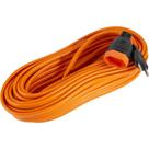Extensão Elétrica com 20 Metros, Cabo PP 2 x 2,50 Mm², 2P Laranja, Modelo Hardwork Dn1346, Daneva Extensão Elétrica com 20 Metros, Cabo PP 2 x 2,50 Mm², 2P Laranja, Modelo Hardwork Dn1346, Daneva