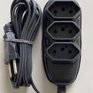 Extensão Elétrica Extensão de Energia 3 Tomadas Compacta Bivolt 2, 3, 5 e 10 Metros Resistente