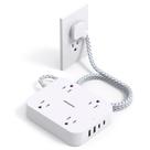 Extensão Elétrica HANYCONY 1,5m com 4 Portas USB Branca