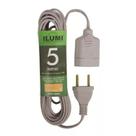 Extensão Elétrica Prolongador Paralelo 2P 10a 5 Metros - Ilumi Extensão Elétrica Prolongador Paralelo 2P 10a 5 Metros - Ilumi