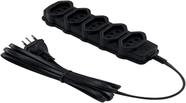 Extensão Elétrica Slim Force Line com 5 Tomadas Bivolt e Cabo de 10m Extensão Elétrica Slim Force Line com 5 Tomadas Bivolt e Cabo de 10m
