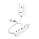 Extensão Elétrica Tiffcofio 1,8 m com Plugue Plano e 3 Tomadas Extensão Elétrica Tiffcofio 1,8 m com Plugue Plano e 3 Tomadas