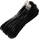 Extensao Fone-Fax Interneed Plug Plug - 3M Cartela Preta - Kit C/10 Pecas