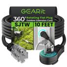 Extensão GEARit 3 Pinos 3 m com Plugue Giratório 360
