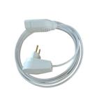 Extensao Mista 1 Metro Br Fio 2,5 Pino Macho 10A Plugue Femea 20A 802-SILI RACRAFI