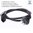 extensao prolongador 1m tripolar 3x 1,5 mm 20A