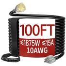 Extensão Skrizcable 30m 10 AWG para Externo 15A 125V Extensão Skrizcable 30m 10 AWG para Externo 15A 125V