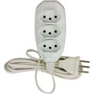 Extensao Techna Pl 0,75 10Mt 2P+T10A Branco