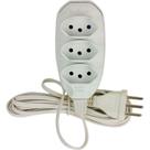 Extensao Techna Pl 0,75 5Mt 2P+T10A Branco