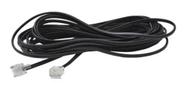 extensão telefone fax interneed plug 1,5 m preta
