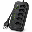 Extensão Tomada, Régua Tomada, Régua de Energia, 5 Tomadas, 4 Interfaces USB, 2 Porta USB TipoC, Cabo de Alimentação de 1,9 metros, Suporte a Tensão Extensão Tomada, Régua Tomada, Régua de Energia, 5 Tomadas, 4 Interfaces USB, 2 Porta USB TipoC, Cabo de Alimentação de 1,9 metros, Suporte a Tensão