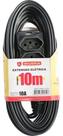 Extensão Tri 2P+T Cabo PP 3x0,75mm 10m Preto Megatron
