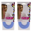 Extensiones de Cabello HairDo Pop Color Tira Azul Real 2 Paquetes de 45 cm Extensiones de Cabello HairDo Pop Color Tira Azul Real 2 Paquetes de 45 cm