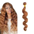 Extensões de cabelo AuokMar Color 30 Light Brown Body Wave