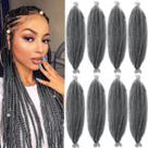 Extensões de cabelo Celie Pre-Separated Springy Afro Twist T grey