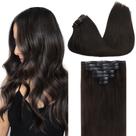 Extensões de cabelo Clip in GOO GOO Real Human Hair 20 polegadas 110g