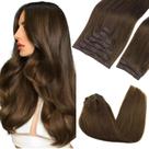 Extensões de cabelo Clip in GOO GOO Real Human Hair 22 polegadas 150g