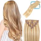 Extensões de cabelo Clip In LORIEN Real Human Hair 18cm 100g
