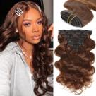 Extensões de cabelo Clip In LUMIERE Real Human Hair 120g 4