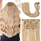 Extensões de cabelo Clip in UGOTRAYS Strawberry Blonde 45cm