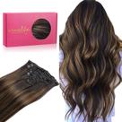 Extensões de cabelo Clip in Wennalife Real Human Hair 14