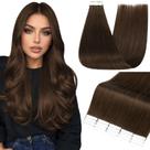 Extensões de cabelo com fita adesiva Full Shine Human Hair 16 polegadas 50g