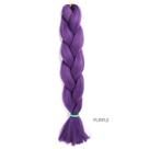 Extensões de cabelo com trança sintética de cabelo 60cm 100g para mulheres