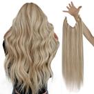 Extensões de cabelo de arame Sunny 80g Blonde 30cm Cabelo humano