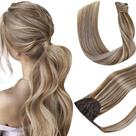 Extensões de cabelo de rabo de cavalo Hetto Real Human Hair 20 em 80g