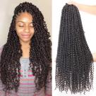 Extensões de cabelo em crochê Leeven Pre-Twisted Passion Twists