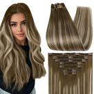 Extensões de cabelo Full Shine Balayage 55cm Castanho Extensões de cabelo Full Shine Balayage 55cm Castanho