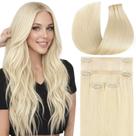 Extensões de cabelo Full Shine Blonde 1000 cores 18cm 85g